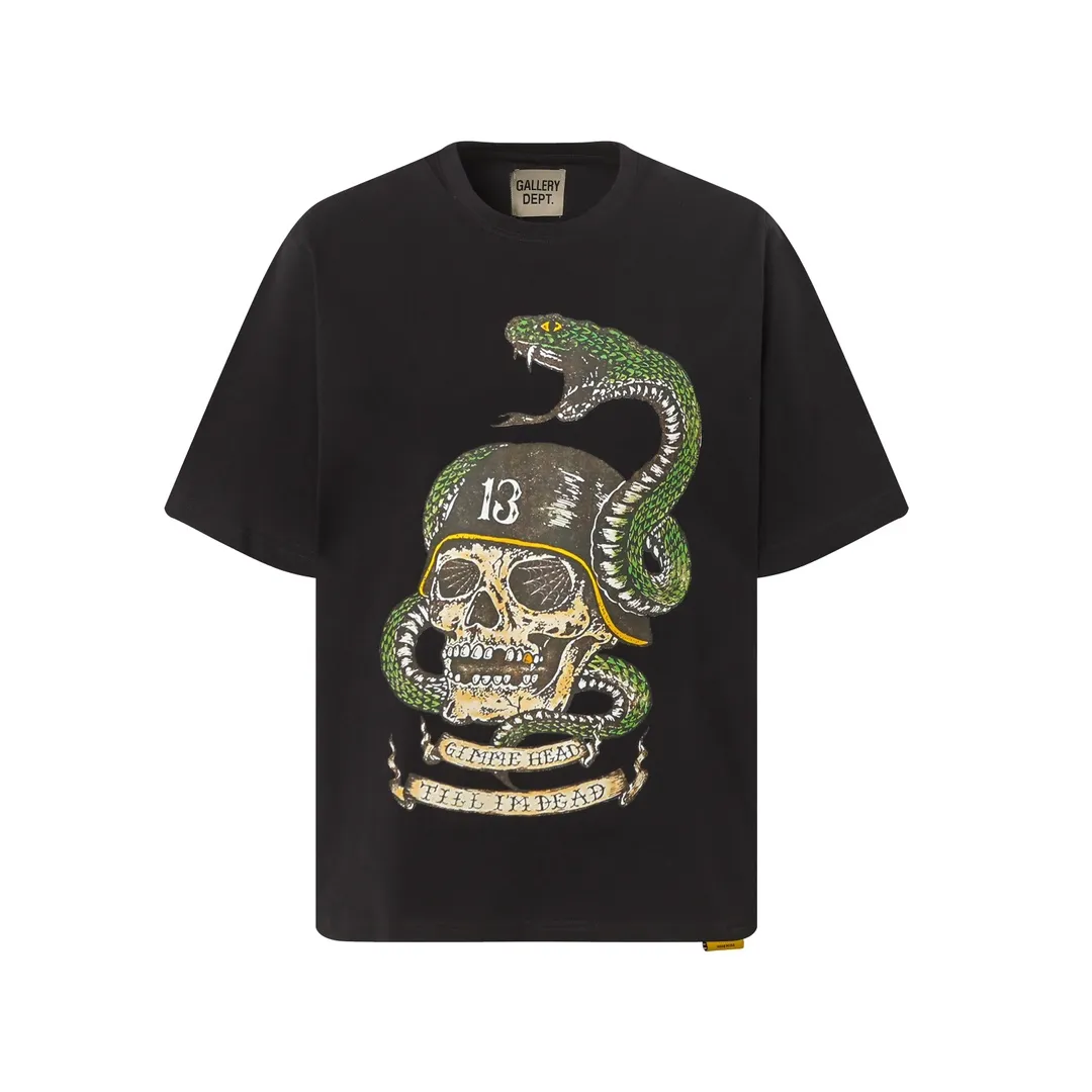 GALLERY.DEPT new short-sleeved model number: 3287P110 color: black white code number: S M L XL